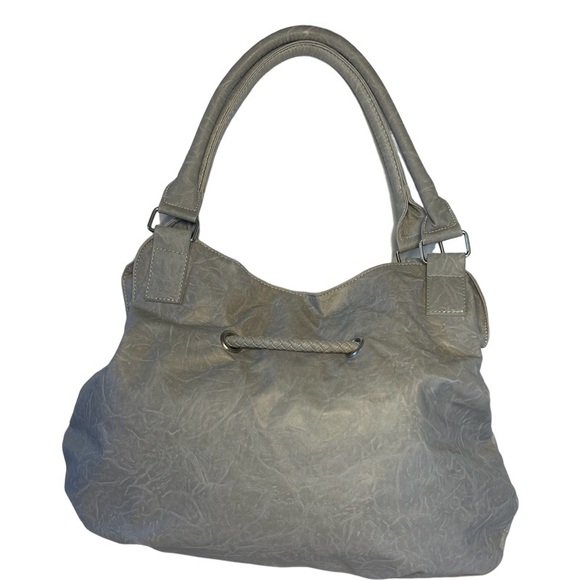 Drawstring Bucket Bag With Tassels - Picture 2 of 4